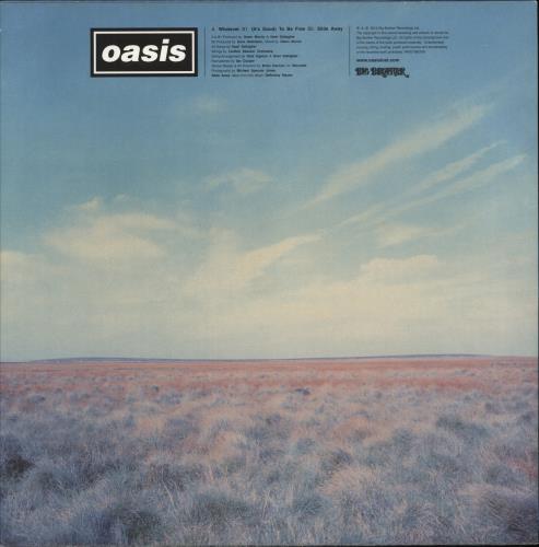 Oasis Whatever - EX 12" vinyl single (12 inch record / Maxi-single) UK OAS12WH881215
