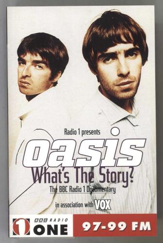 Oasis What's The Story? cassette album UK OASCLWH262597