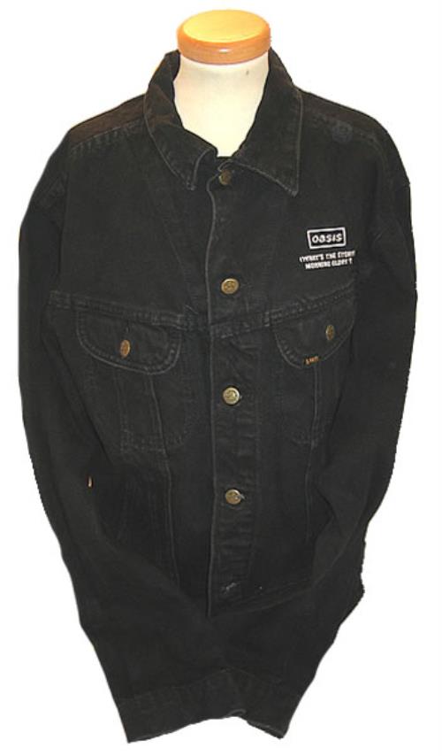 oasis black denim jacket