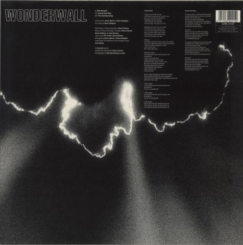 【12inch/UK盤】Oasis / Wonderwall Oasis Wonderwall UK 12