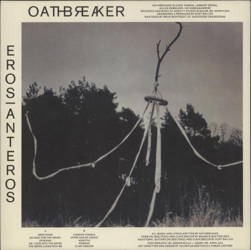 Oathbreaker Eros|Anteros vinyl LP album (LP record) US 6D1LPER873295
