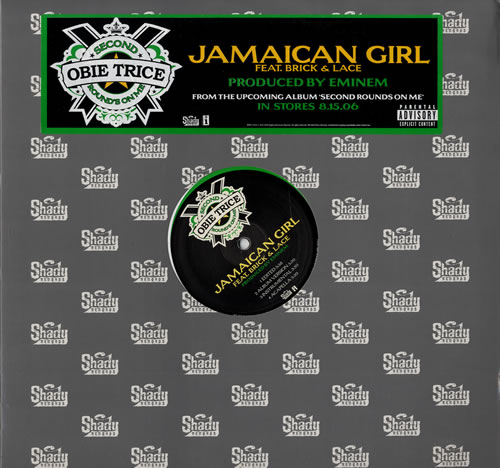 Obie Trice Jamaican Girl 12" vinyl single (12 inch record / Maxi-single) US OBT12JA553754