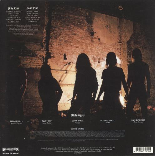 Obituary Slowly We Rot - 180g vinyl LP album (LP record) UK OB1LPSL867943