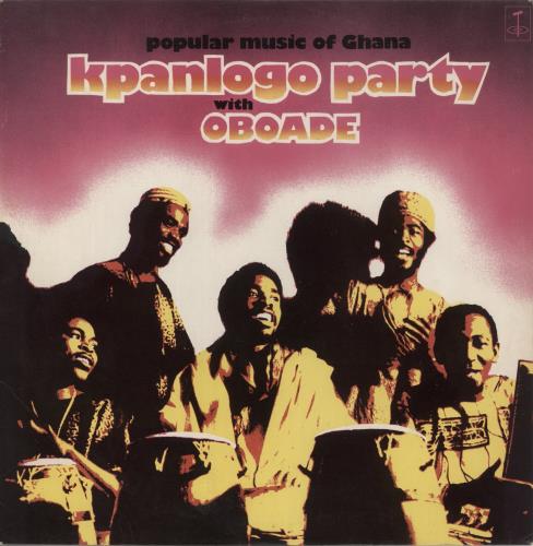 Oboade Kpanlogo Party With Oboade vinyl LP album (LP record) UK -0CLPKP892917