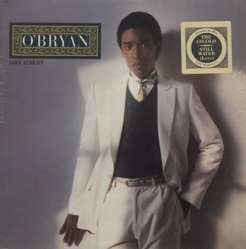 O'Bryan Doin' Alright vinyl LP album (LP record) US OBCLPDO755417