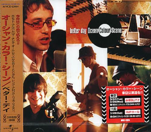 Ocean Colour Scene Better Day CD single (CD5 / 5") Japanese OCSC5BE134084