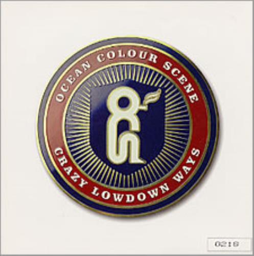 Ocean Colour Scene Crazy Lowdown Days 7" vinyl single (7 inch record / 45) European OCS07CR203880