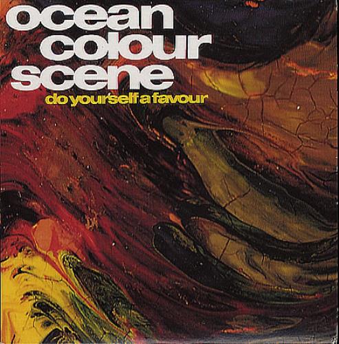 Ocean Colour Scene Do Yourself A Favour CD single (CD5 / 5") US OCSC5DO111692