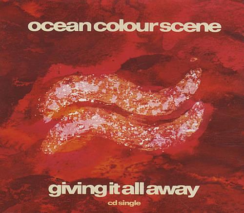 Ocean Colour Scene Giving It All Away CD single (CD5 / 5") UK OCSC5GI65216