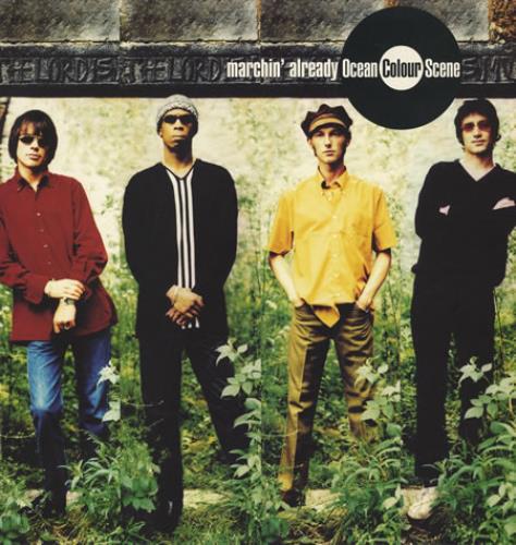 Ocean Colour Scene Marchin' Already 2-LP vinyl record set (Double LP Album) UK OCS2LMA179596