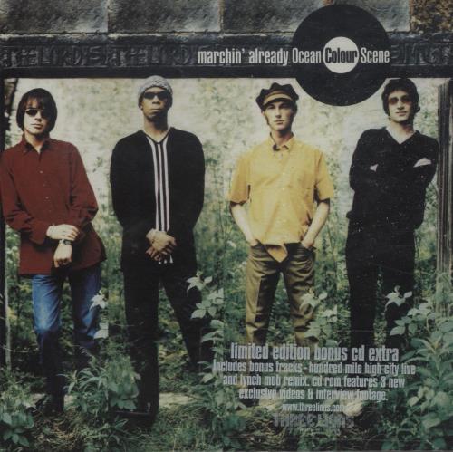 Ocean Colour Scene Marchin' Already CD album (CDLP) UK OCSCDMA233933