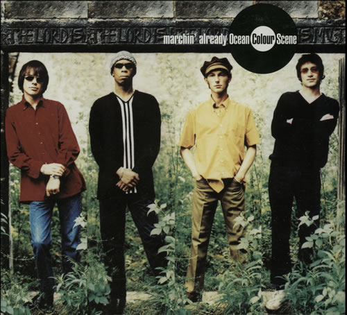 Ocean Colour Scene Marchin' Already CD album (CDLP) UK OCSCDMA577345