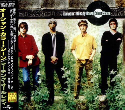 Ocean Colour Scene Marchin' Already CD album (CDLP) Japanese OCSCDMA89481