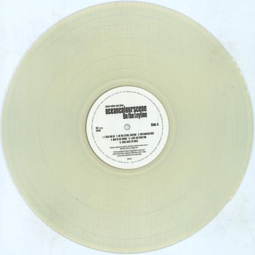 Ocean Colour Scene On The Leylines - Clear Vinyl vinyl LP album (LP record) UK OCSLPON398291