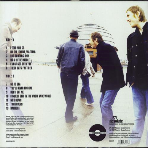 Ocean Colour Scene On The Leylines - Clear Vinyl vinyl LP album (LP record) UK OCSLPON398291