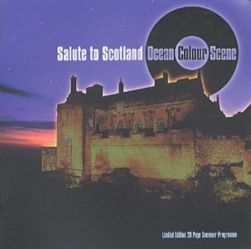 Ocean Colour Scene Salute To Scotland tour programme UK OCSTRSA212867