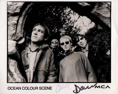 Ocean Colour Scene Signed Photo - 1 photograph UK OCSPHSI786813