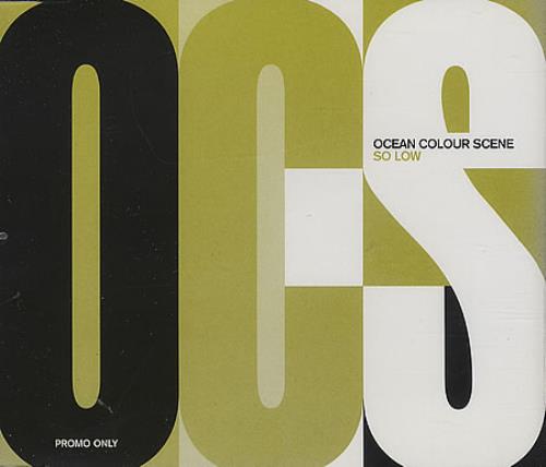 Ocean Colour Scene So Low CD single (CD5 / 5") UK OCSC5SO145475