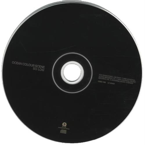Ocean Colour Scene So Low CD single (CD5 / 5") UK OCSC5SO145475