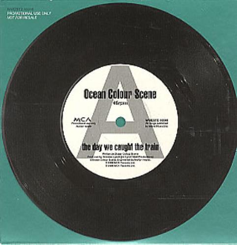 Ocean Colour Scene The Day We Caught The Train CD single (CD5 / 5") UK OCSC5TH66758