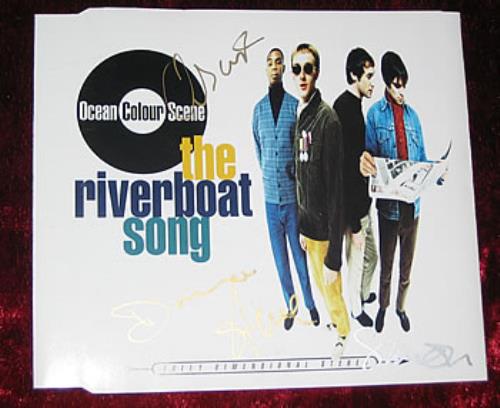 Ocean Colour Scene The Riverboat Song - Fully Autographed! CD single (CD5 / 5") UK OCSC5TH322486