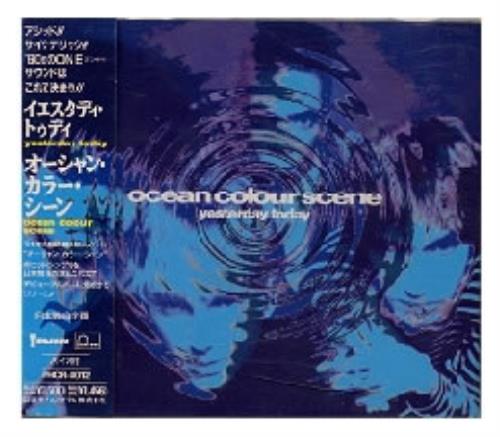 Ocean Colour Scene Yesterday Today CD single (CD5 / 5") Japanese OCSC5YE155871