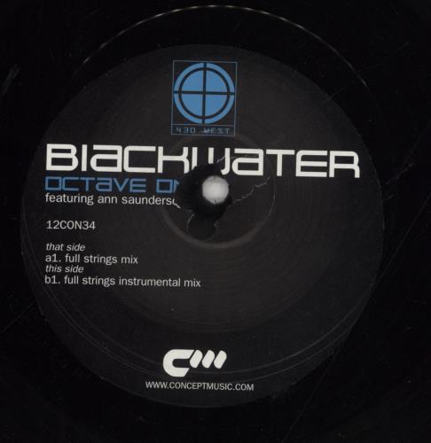 Octave One Blackwater 12" vinyl single (12 inch record / Maxi-single) UK OB412BL854985