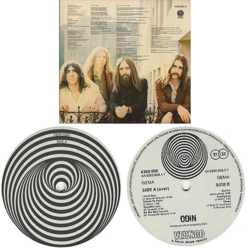 Odin Odin vinyl LP album (LP record) German OAHLPOD384340