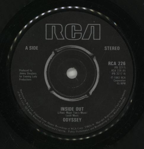 Odyssey Inside Out 7" vinyl single (7 inch record / 45) UK ODY07IN246355