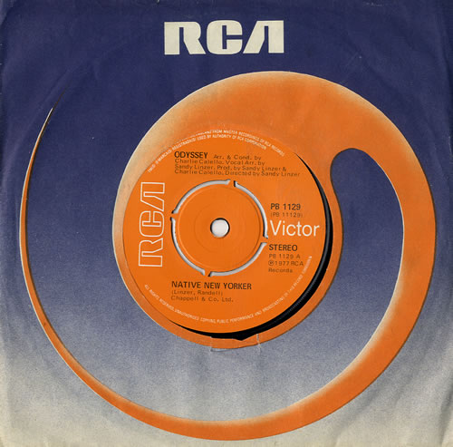 Odyssey Native New Yorker 7" vinyl single (7 inch record / 45) UK ODY07NA559480