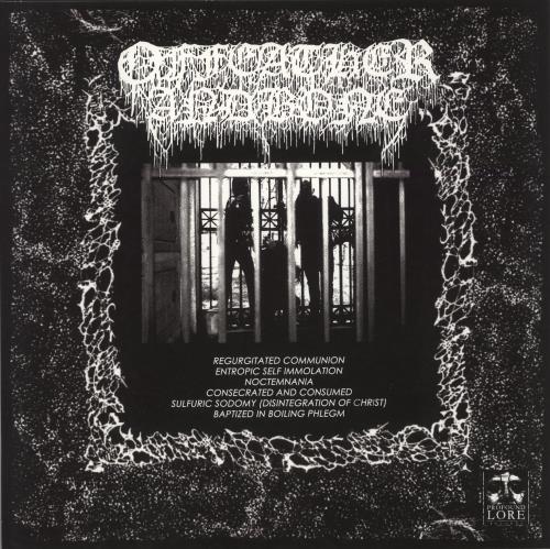 Of Feather And Bone Sulfuric Disintegration - Clear Vinyl vinyl LP album (LP record) Canadian 5HDLPSU866029