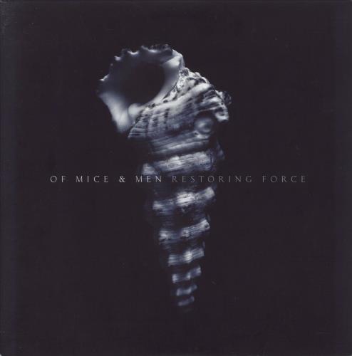 Of Mice & Men Restoring Force - Grey/White Marble Vinyl vinyl LP album (LP record) US 08BLPRE849084