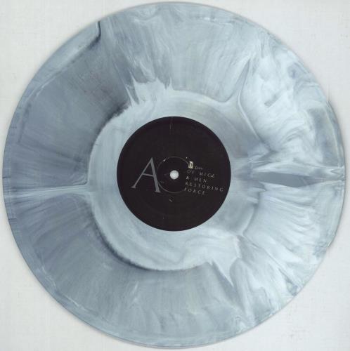 Of Mice & Men Restoring Force - Grey/White Marble Vinyl vinyl LP album (LP record) US 08BLPRE849084