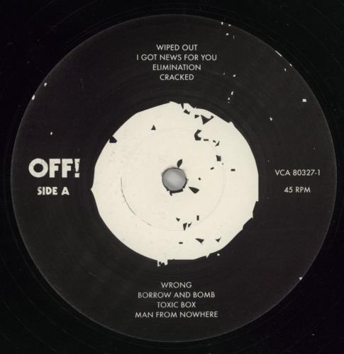 OFF! OFF! 12" vinyl single (12 inch record / Maxi-single) US 2FJ12OF867532