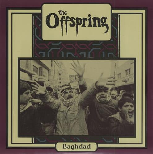 Offspring Baghdad 7" vinyl single (7 inch record / 45) US OFF07BA54564