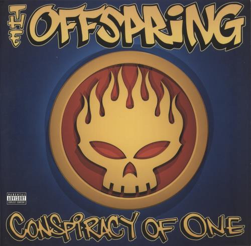 Offspring Conspiracy Of One - 20th Anniversary Edition - Yellow W/ Red Splatter Vinyl vinyl LP album (LP record) US OFFLPCO873255