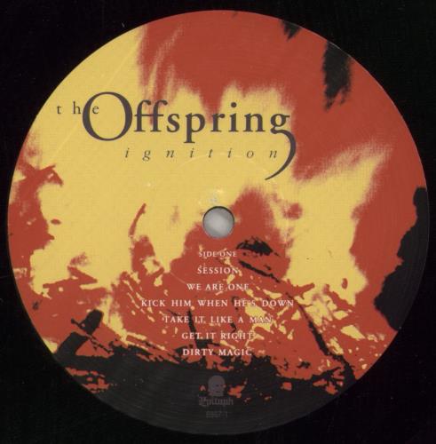 Offspring Ignition vinyl LP album (LP record) Dutch OFFLPIG863474