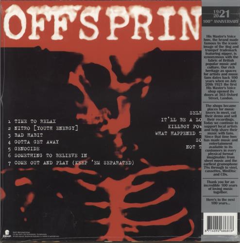 Offspring Smash - Yellow Vinyl - HMV 100th Anniversary - Sealed vinyl LP album (LP record) UK OFFLPSM870055