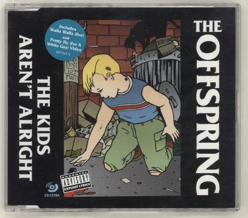 Offspring The Kids Aren't Alright CD single (CD5 / 5") UK OFFC5TH390313