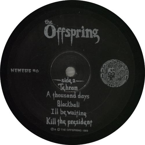Offspring The Offspring - 1st vinyl LP album (LP record) US OFFLPTH706082