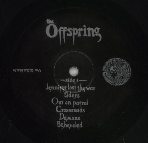 Offspring The Offspring vinyl LP album (LP record) US OFFLPTH863318