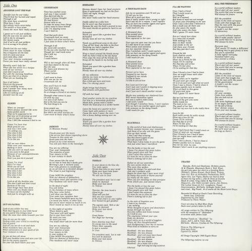 Offspring The Offspring vinyl LP album (LP record) US OFFLPTH863318