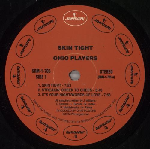 Ohio Players Skin Tight vinyl LP album (LP record) US OHPLPSK882097