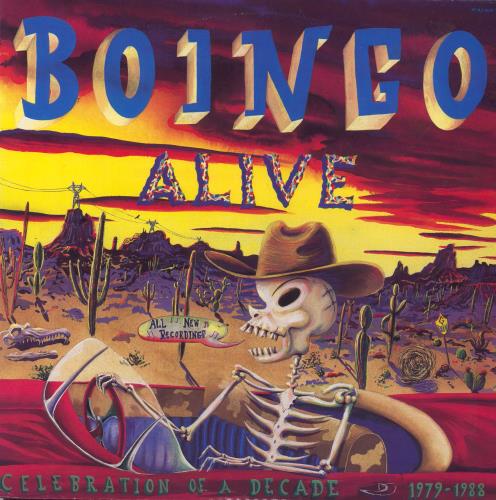 Oingo Boingo Boingo Alive 2-LP vinyl record set (Double LP Album) US BOI2LBO825861