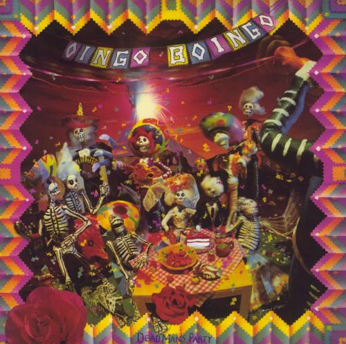 Oingo Boingo Dead Man's Party - Red vinyl LP album (LP record) US BOILPDE825844