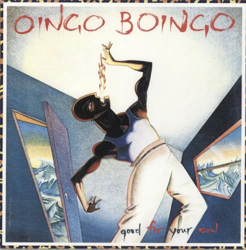 Oingo Boingo Good For Your Soul - Clear and Metallic Orange Vinyl vinyl LP album (LP record) US BOILPGO870099