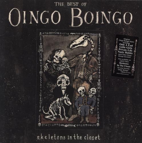 Oingo Boingo Skeletons In The Closet: The Best Of Oingo Boingo vinyl LP album (LP record) US BOILPSK507225