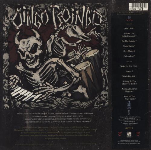 Oingo Boingo Skeletons In The Closet: The Best Of Oingo Boingo vinyl LP album (LP record) US BOILPSK507225