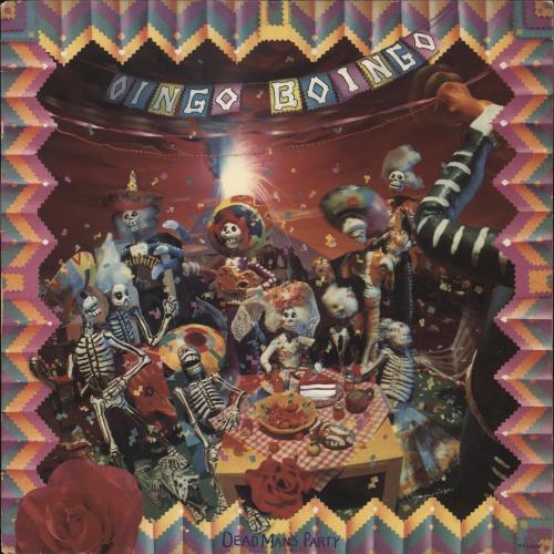 Oingo Boingo Dead Man's Party US vinyl LP album (LP record