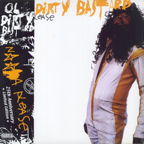 Ol Dirty Bastard N***a Please - Yellow and White Smash with Black Splatter Vinyl - Sealed 2-LP vinyl record set (Double LP Album) US ODB2LNA861089